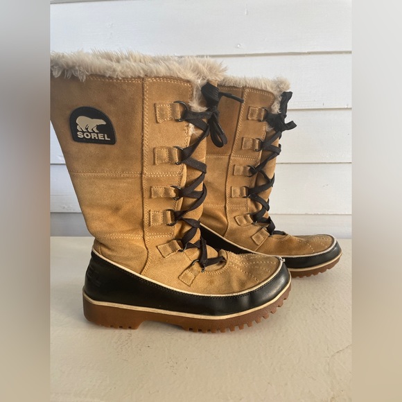 Tan Sorel Tivoli II Tall Winter Boots - Picture 2 of 10